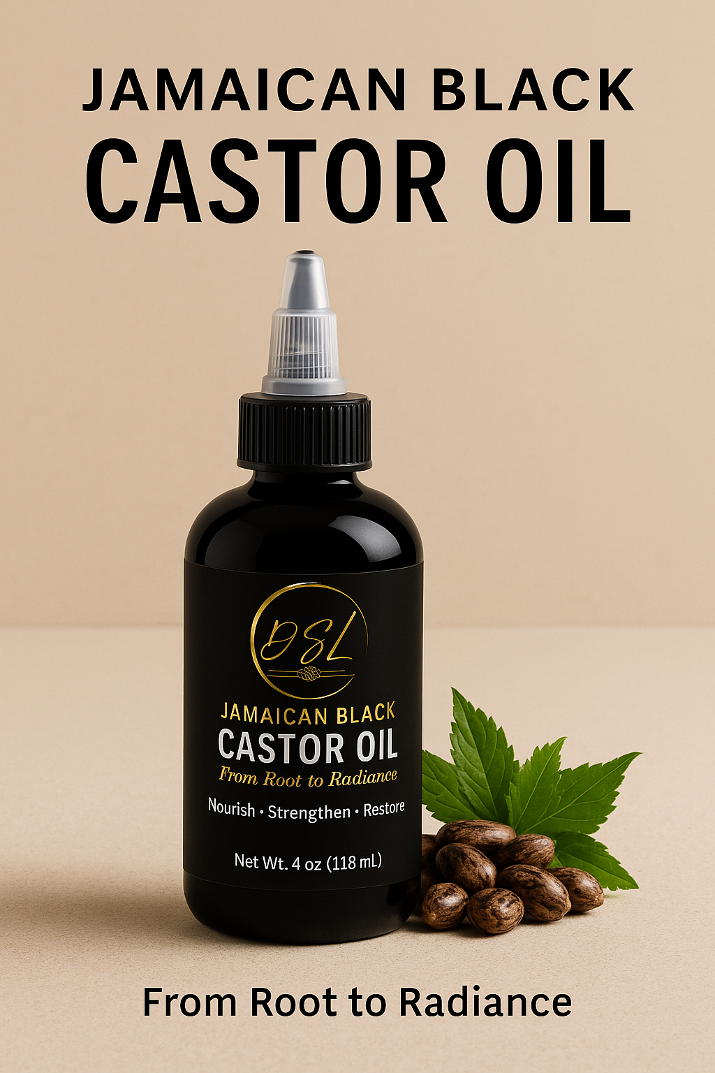 DSL Jamaican Black Castor Oil