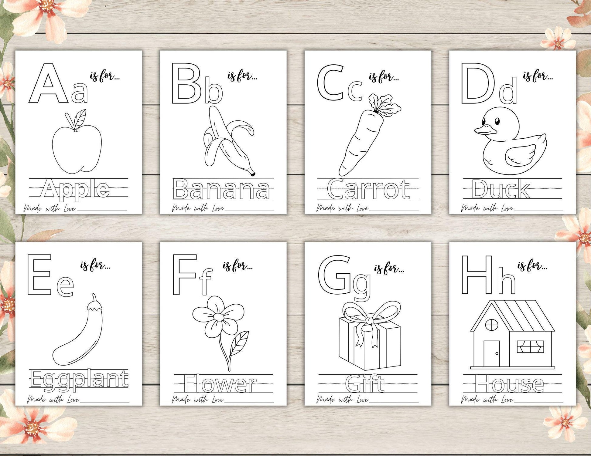 Baby ABC Coloring Pages, Baby ABC Book Decorate, Baby ABC Book Encouraging Coloring Pages, Baby abc Coloring Book, Printable abc Letter Page